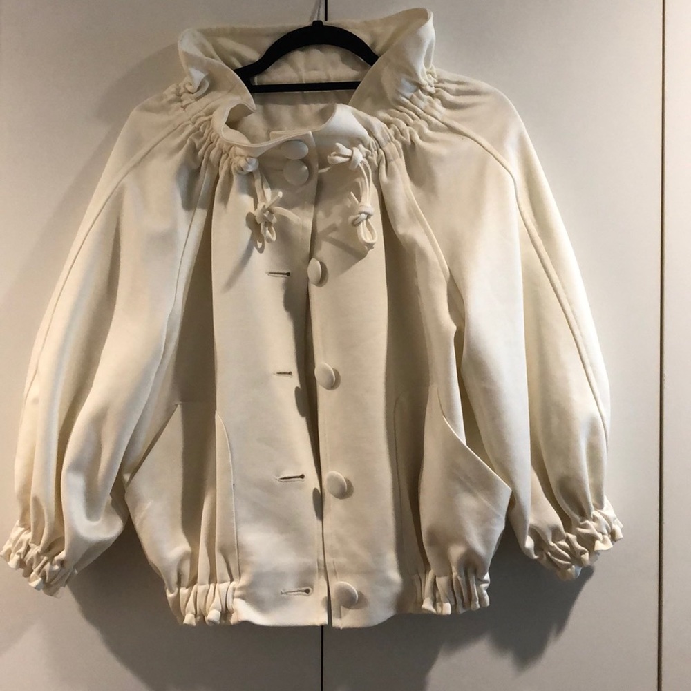 Ivory LES jacket, size medium